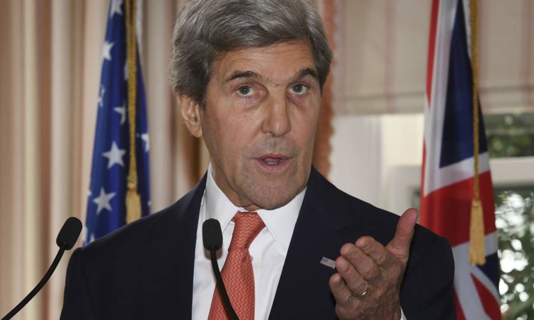 Ngoại trưởng Mỹ John Kerry - Ảnh: AP.