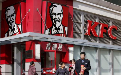Một cửa hiệu KFC ở Bắc Kinh, Trung Quốc - Ảnh: Reuters.<br>