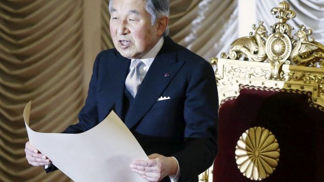 Nhật hoàng Akihito - Ảnh: Reuters/BBC.<br>