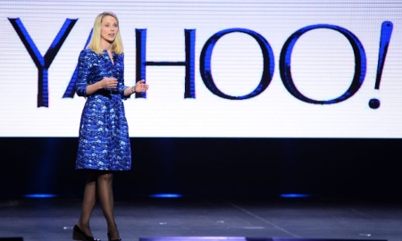 Bà Marissa Mayer, CEO Yahoo.<br>