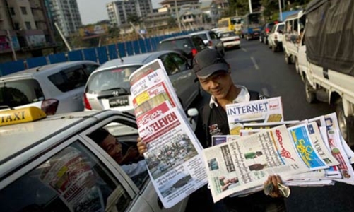 Báo chí tư nhân trở lại Myanmar