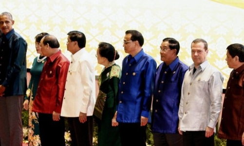 Cuộc gặp chớp nhoáng của Obama và Tổng thống Philippines