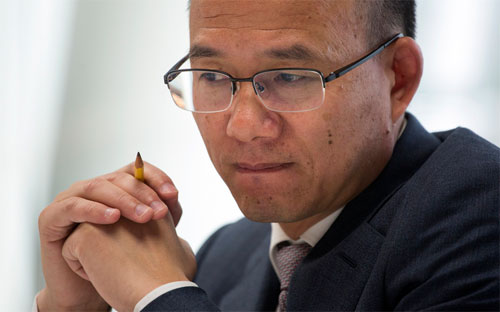 Tỷ phú Trung Quốc Guo Guangchang - Ảnh: Bloomberg.<br>