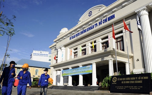 Sở Giao dịch Chứng khoán Tp.HCM - Ảnh: Francois May/AFP/Getty Images.