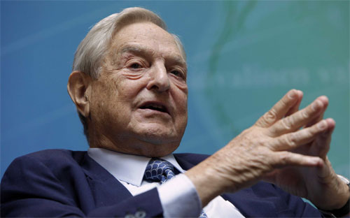 Tỷ phú George Soros.<br>