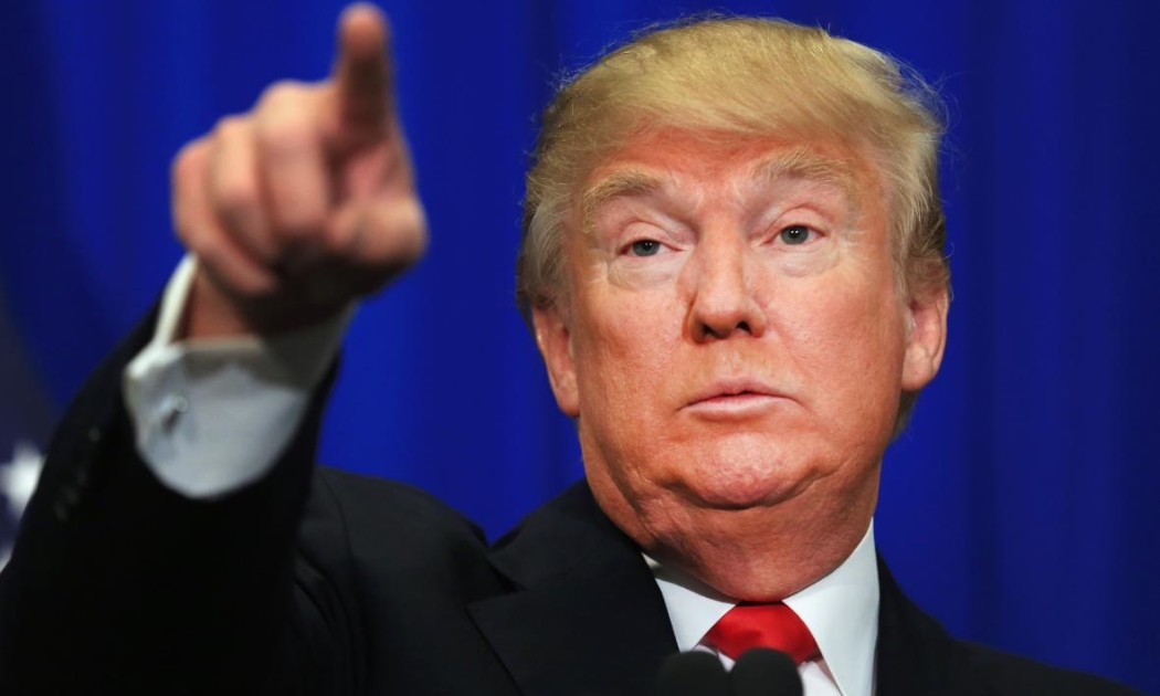 Ứng cử viên Tổng thống Mỹ Donald Trump.