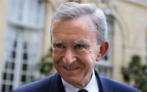 Tỷ phú Bernard Arnault, người đứng đầu hãng đồ hiệu LVMH - Ảnh: Telegraph.<br>