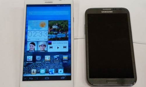 Xuất hiện smartphone “bự” hơn Galaxy Note