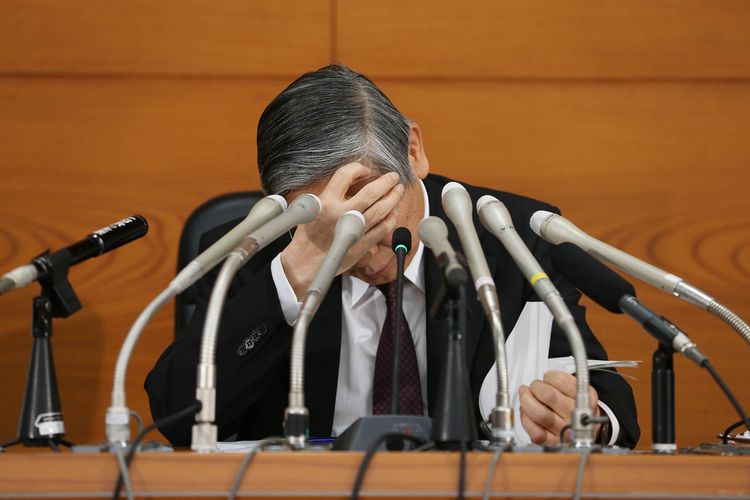 Thống đốc Ngân hàng Trung ương Nhật Bản (BoJ) Haruhiko Kuroda - Ảnh: Bloomberg.<br>