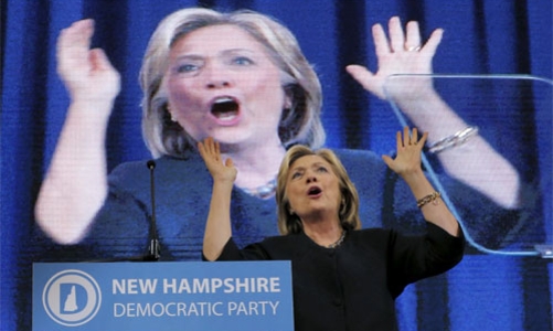 Tỷ lệ ủng hộ Hillary Clinton vào Nhà Trắng sụt mạnh