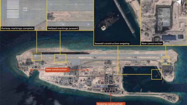 Máy bay Trung Quốc lại đáp thử xuống đảo nhân tạo