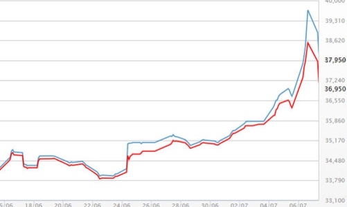 Mua vàng đúng “đỉnh”, lỗ gần 3 triệu đồng/lượng sau 1 đêm