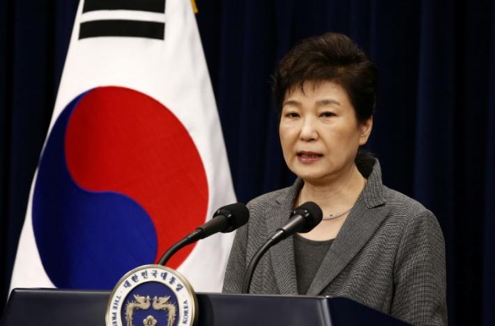 Tổng thống vừa bị phế truất của Hàn Quốc, bà Park Geun Hye - Ảnh: Reuters.<br>
