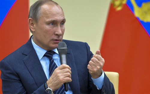 Tổng thống Nga Vladimir Putin - Ảnh: AP/FT.<br>