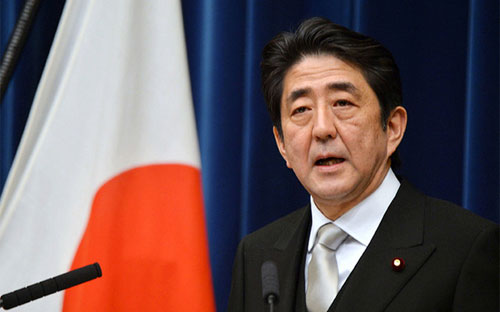 Thủ tướng Nhật Bản Shinzo Abe - Ảnh: Bloomberg.<br>