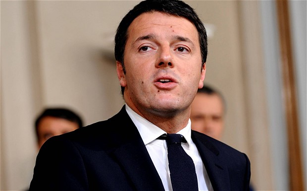 Thủ tướng Italy Matteo Renzi.<br>