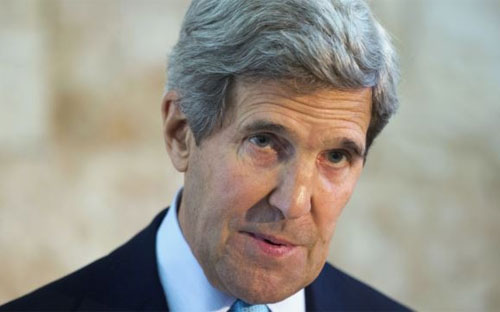 Ngoại trưởng Mỹ John Kerry là người thay Tổng thống Barack Obama tham dự hội nghị cấp cao ASEAN đang diễn ra ở Brunei - Ảnh: Reuters.<br>