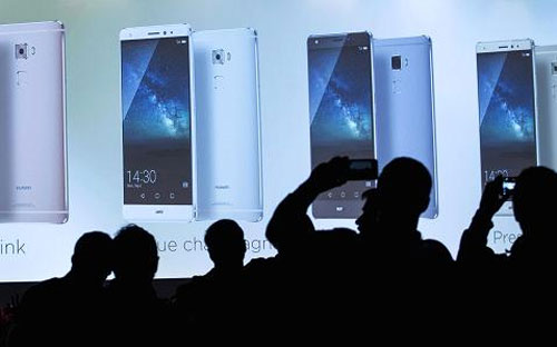 Sự kiện giới thiệu sản phẩm mới của Apple tại Berlin, Đức đầu tháng 9 vừa qua - Ảnh: Reuters/CNBC.<br>