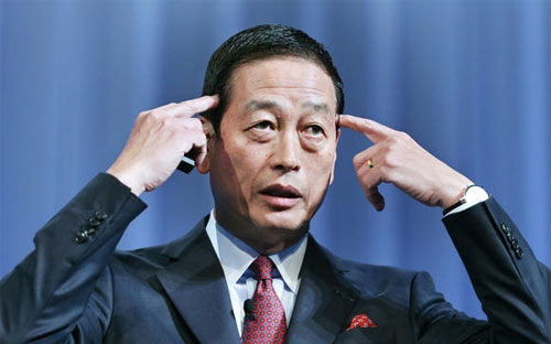 Ông Masahiko Uotani, CEO hãng mỹ phẩm Nhật Ban Shiseido - Ảnh: Nikkei.<br>