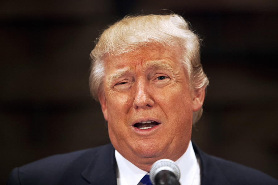 Ứng cử viên Tổng thống Mỹ Donald Trump.<br>
