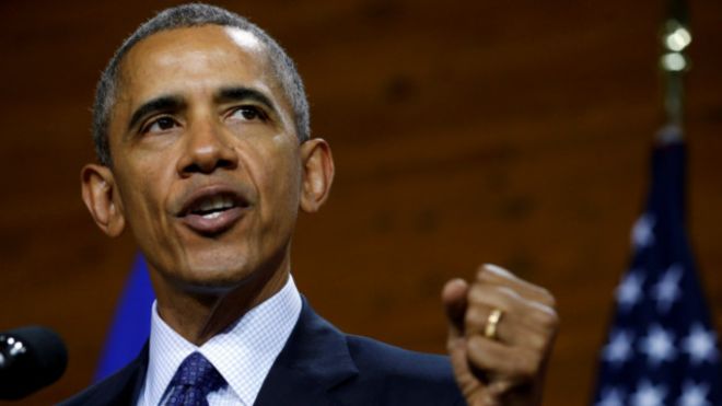 Tổng thống Mỹ Barack Obama.<br>