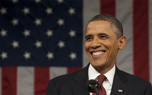 Tổng thống Mỹ Barack Obama.<br>