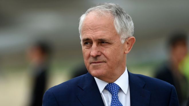 Thủ tướng Australia Malcolm Turnbull - Ảnh: Getty/BBC.<br>