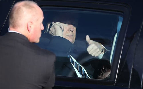 Trong chiến dịch tranh cử, Trump đã không ít lần cảnh báo sẽ phá hỏng 
các thỏa thuận thương mại và áp thuế quan cao ngất ngưởng đối với hàng 
hóa nhập khẩu từ nước ngoài - Ảnh: Getty/Financial Times.<br>