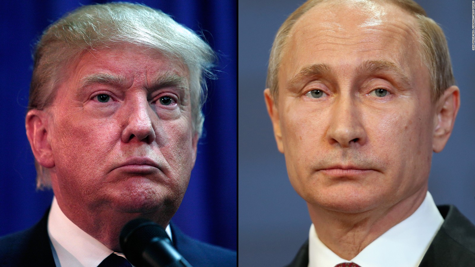 Tổng thống Mỹ Donald Trump (trái) và Tổng thống Nga Vladimir Putin - Ảnh: CNN.<br>