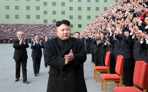 Nhà lãnh đạo Triều Tiên Kim Jong Un.<br>