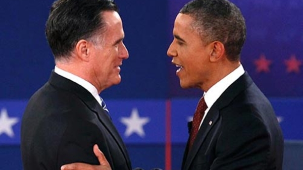 Những bức ảnh hiếm về Obama và Romney