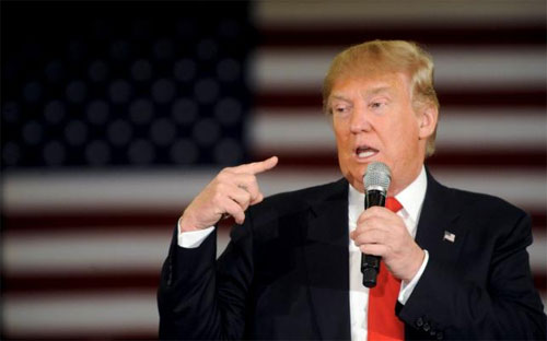 Ứng viên tổng thống Mỹ Donald Trump - Ảnh: Reuters.<br>
