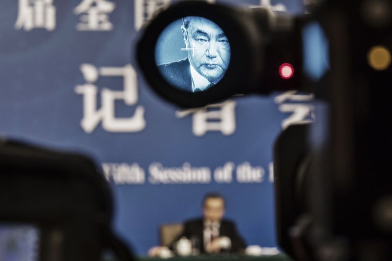 Ngoại trưởng Trung Quốc Vương Nghị - Ảnh: Bloomberg.<br>