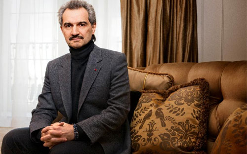 Hoàng tử Alwaleed của Saudi Arabia - Ảnh: Forbes.<br>