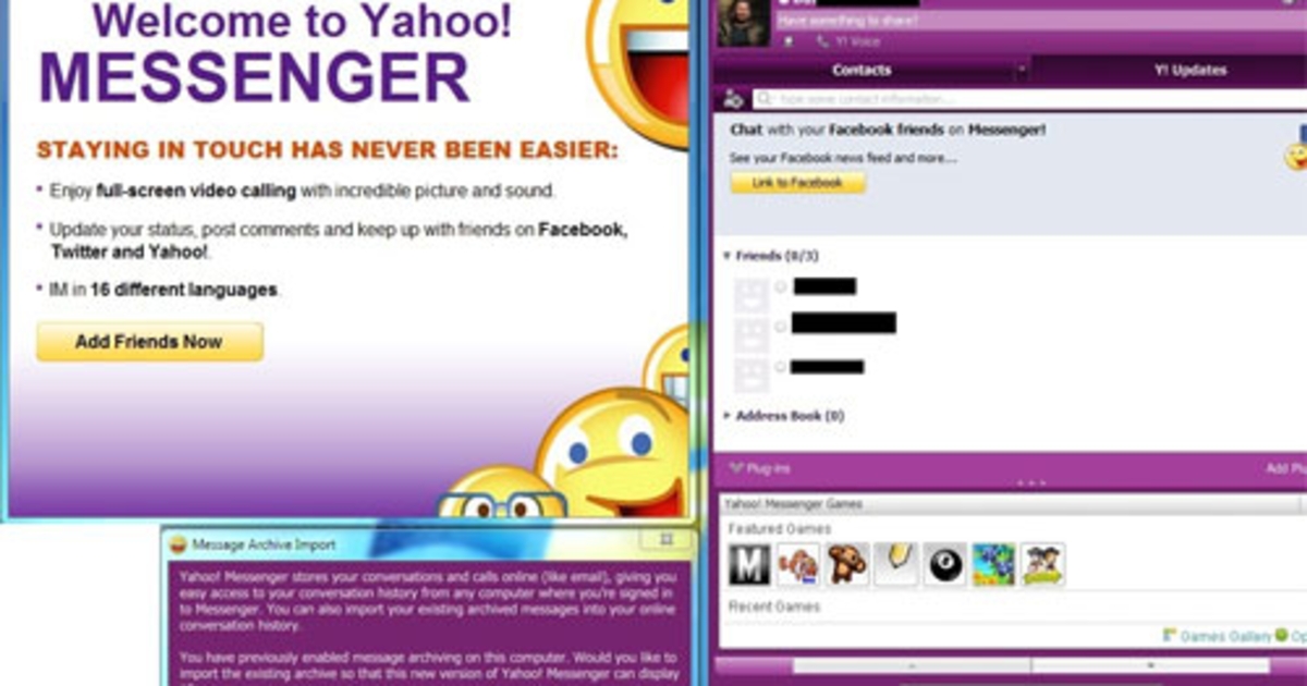 Yahoo Messenger cũ sắp bị 