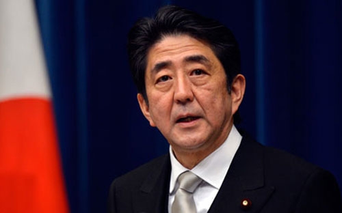 Thủ tướng Nhật Bản Shinzo Abe.<br>