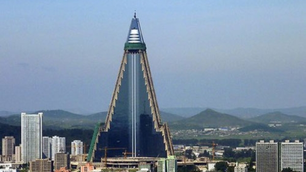 Sắp mở cửa khách sạn cao nhất thế giới ở Triều Tiên