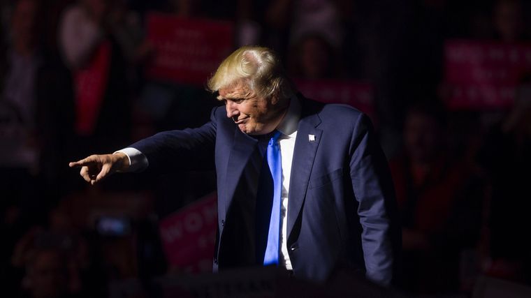 Tổng thống đắc cử của Mỹ Donald Trump - Ảnh: Getty/Bloomberg.<br>