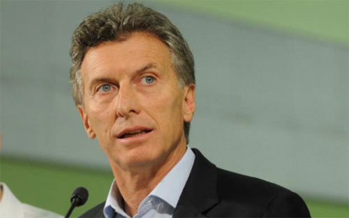 Ông Mauricio Macri, người vừa đắc cử Tổng thống Argentina.<br>