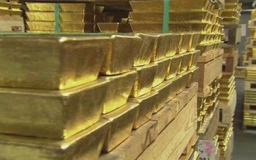 Trong phần lớn thời gian của 3 tuần qua, giá vàng duy trì trên ngưỡng 1.250 USD/oz - Ảnh: CNBC. 