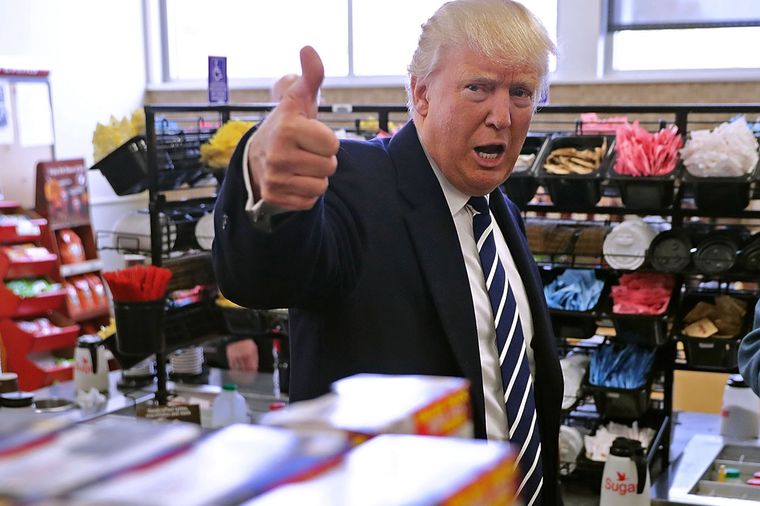 Ứng cử viên Tổng thống Mỹ Donald Trump - Ảnh: Getty/Bloomberg.<br>