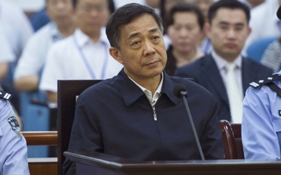 Cựu Bí thư Thành ủy Trùng Khánh tại tòa án - Ảnh: Scmp.<br>