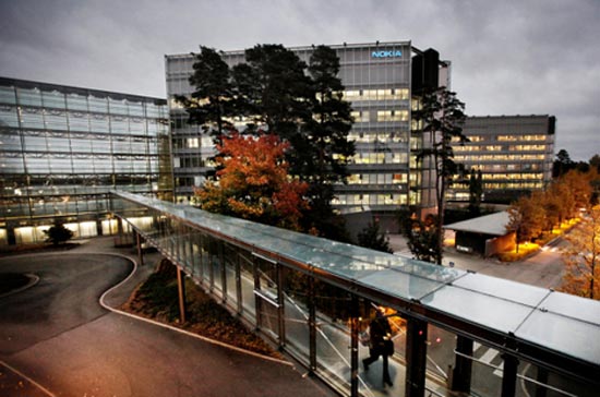 Trụ sở chính của Nokia đặt tại Espoo, Phần Lan - Ảnh: HS.