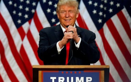 Ứng cử viên tổng thống Mỹ Donald Trump - Ảnh: Reuters.<br>