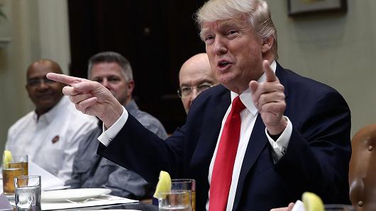 Tổng thống Mỹ Donald Trump - Ảnh: Getty/CNBC.<br>