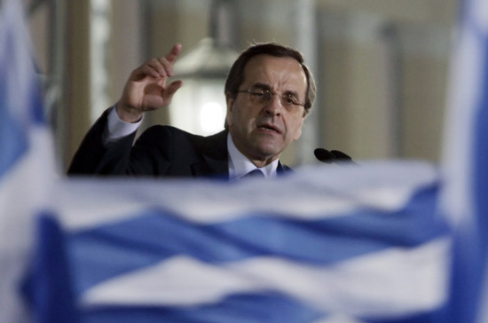 Thủ tướng Hy Lạp Antonis Samaras.