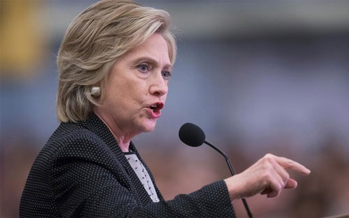 Bà Hillary Clinton, ứng cử viên tổng thống Mỹ - Ảnh: Getty/Financial Times.<br>