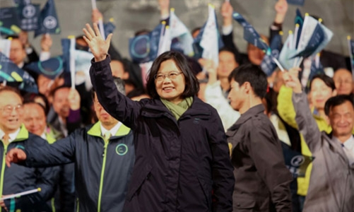 Người phụ nữ đầu tiên nắm quyền lãnh đạo Đài Loan