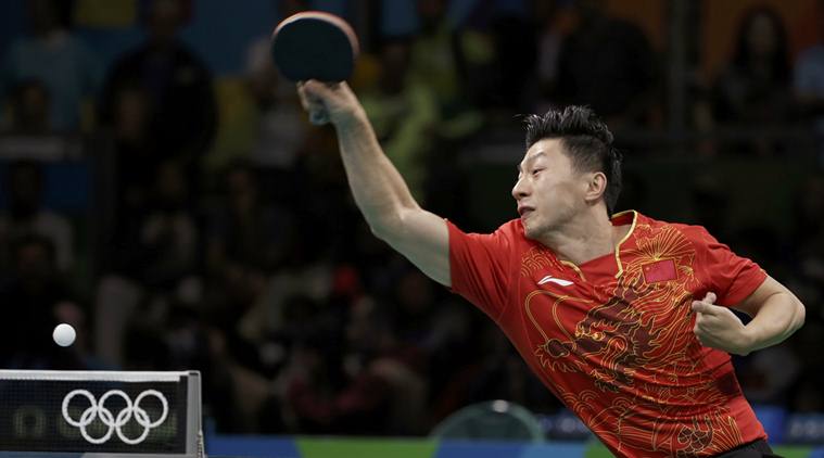 Một vận động viên bóng bàn Trung Quốc thi đấu tại Olympic Rio 2016 - Ảnh: Reuters.<br>