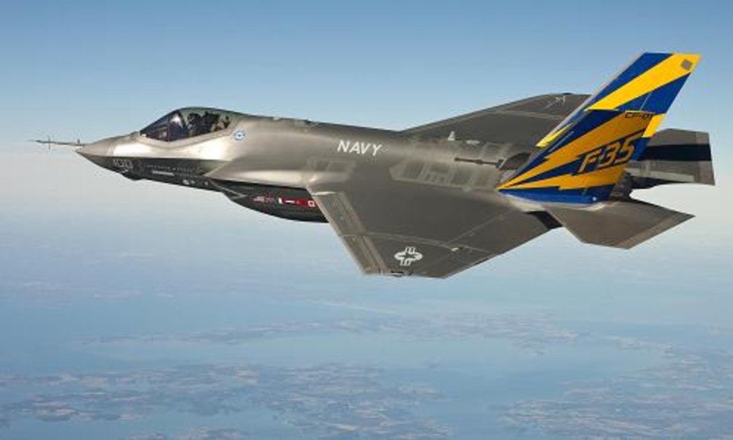 Một chiến đấu cơ F-35 do Lockheed Martin sản xuất - Ảnh: CNBC.